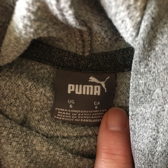 Puma kids 2 piece sweatsuit size 6 - Picture 6 of 7